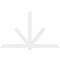 Ekena Millwork Kennewick Architectural Grade PVC Gable Bracket, 108"W x 67 1/2"H x 2"D x 6"F, 15/12 Pitch GBP108X68X0206KEN00 - alternate 3